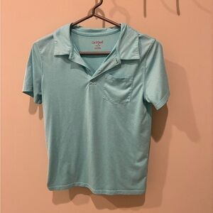 Cat & Jack Boys Light Blue Polo Shirt